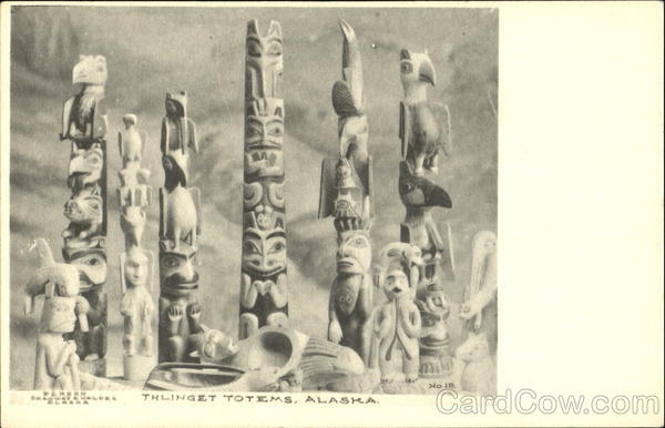 Thlinget Totems Alaska