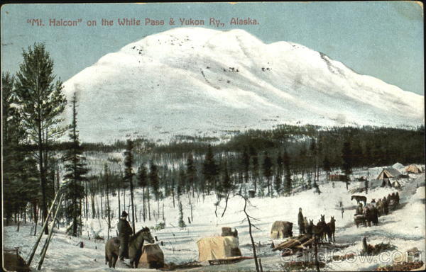 Mt. Halcon White pass & Yukon Ry Alaska