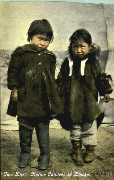 Native Children Of Alaska Native Americana