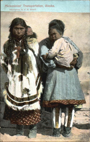 Mickaninies Transportation Alaska Native Americana