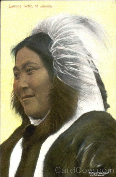 Eskimo Belle Of Alaska 1909 Alaska Yukon-Pacific Exposition