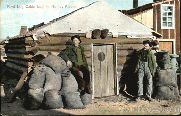 First Log Cabin Built In Nome Alaska