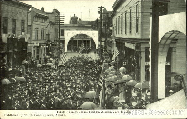 Street Scene Juneau Alaska