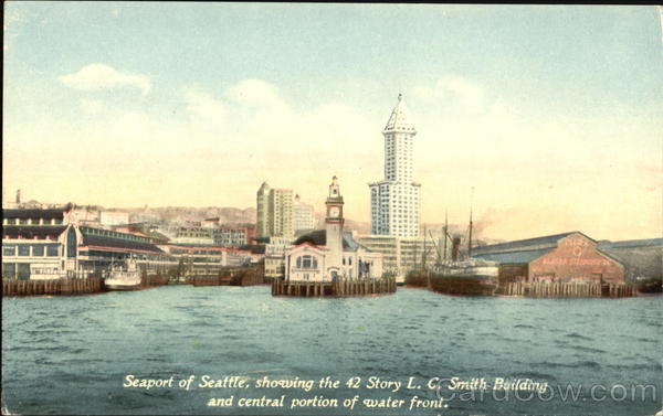 Seaport Of Seattle Washington