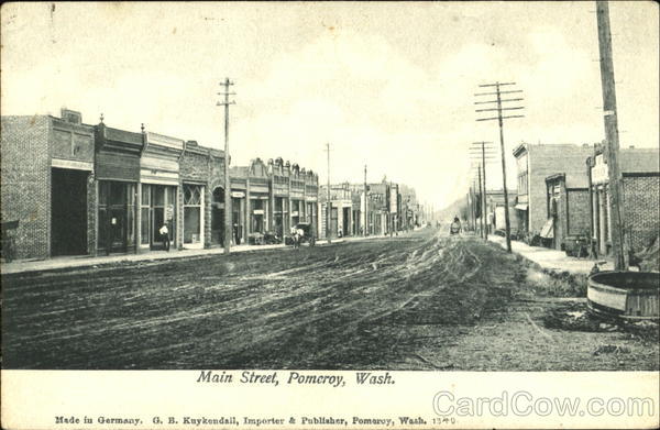 Main Street Pomeroy Washington