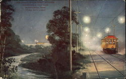 The Great White Way Postcard