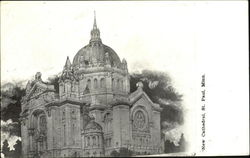New Cathedral St. Paul, MN Postcard Postcard