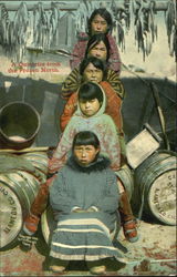A Quintette From The Frozen North Postcard