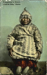 Prospecting For Dinner Postcard