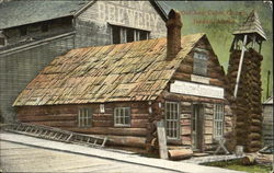 Old Log Cabin Church Juneau, AK Postcard Postcard