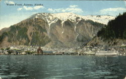 Water Front Juneau, AK Postcard Postcard