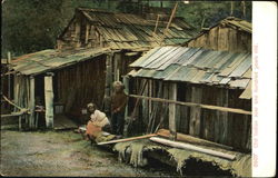 Old Indian Over One Hundred Years Old Postcard