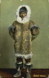 Typical Eskimo Native Americana Postcard Postcard