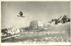 Ski Jumping Nome, AK Postcard Postcard