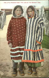 Two Little Maidens Postcard