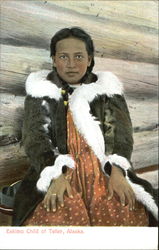 Eskimo Child Of Teller Alaska Postcard Postcard