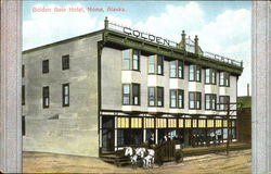 Golden Gate Hotel Nome, AK Postcard Postcard