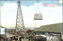 John J. Swenson Co.'s Cableway Nome, AK Postcard Postcard