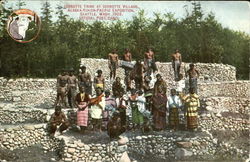 Igorotte Tribe At Igorotte Village Postcard