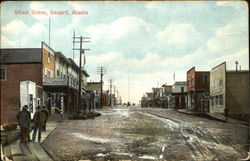 Street Scene Postcard