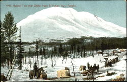 Mt. Halcon Scenic, AK Postcard Postcard