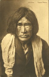Old Silas Tanana Native Postcard