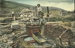 The Invincible Prospector Alaska Postcard Postcard