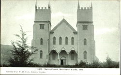 Native Church Postcard