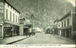 Portion Of Front Street Juneau, AK Postcard Postcard