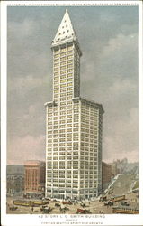 42 Story L. C. Smith Building Postcard