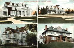 Private Residences At Tocoma Tacoma, WA Postcard Postcard