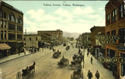 Yakima Avenue Washington Postcard Postcard