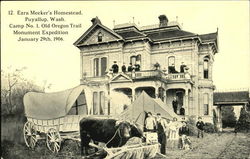 Ezra Meeker's Homestead Postcard