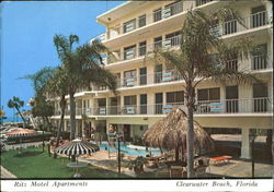 Ritz Motel Apartments, 355 Gulfview Boulevard Clearwater Beach Florida