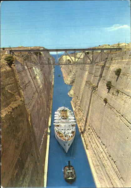 Corinth - The Channel Boats, Ships
