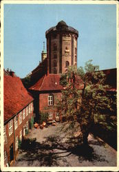 View Of The Round Tower From The Regens Court Copenhagen Denmark