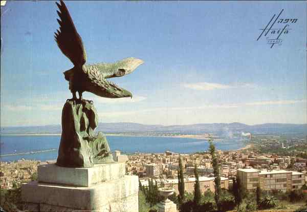 Haifa View From Mt. Carmel Israel