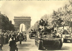 Liberation De Paris Postcard