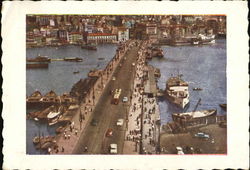 Galata Bridge Postcard