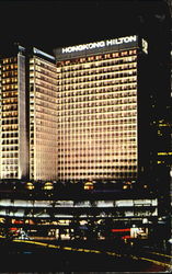 Hongkong Hilton Postcard