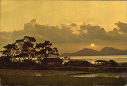 Sunset At Aplsu Postcard