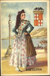 Barcelona Postcard