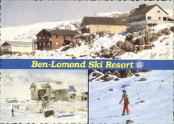 Ben-Lomond Ski Resort Postcard