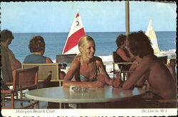 Halcyon Beach Club Postcard