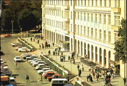 Romania Sibiu Hotel Bulevard Postcard