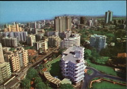 Aerial View Bombay Postcard
