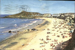Porthmeor Beach Postcard