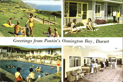 Greetings From Pontin's Osmington Bay Postcard