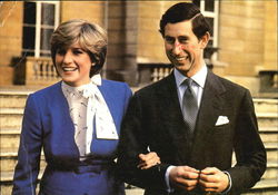 The Marrage Of The Prince Of Wales And Lady Diana Spencer Postcard