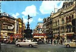Piccadilly Circus Postcard